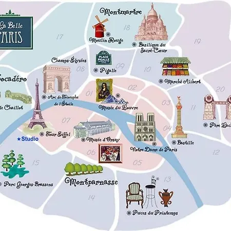 Charming - Eiffel Tower Paris